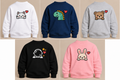 Sweat enfant personnalisé - Grande broderie dos