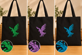 Tote bag brodé - Couleur au choix